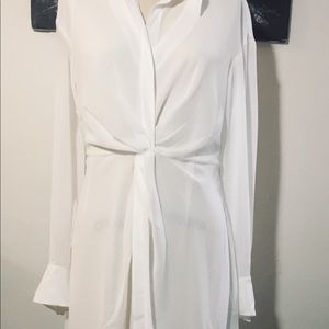 A.L.I.K.E. Silk Chiffon Dress